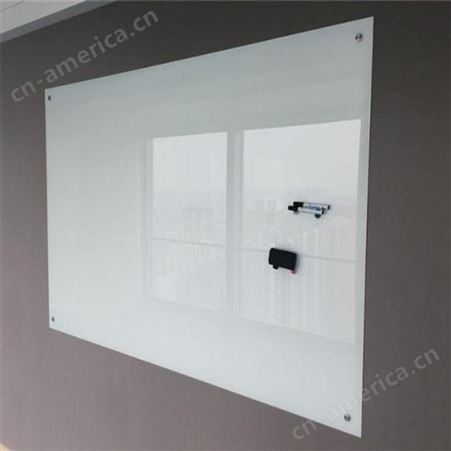 北京直销现货钢化磁性玻璃白板 移动支架玻璃白板 可定各种颜色