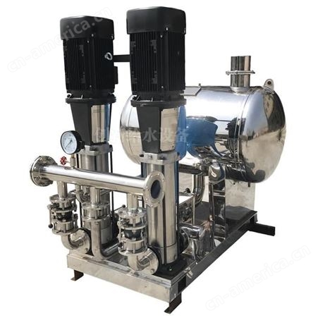 厂家二次加压设备变频供水设备 不锈钢泵变频恒压供水给水设备泵