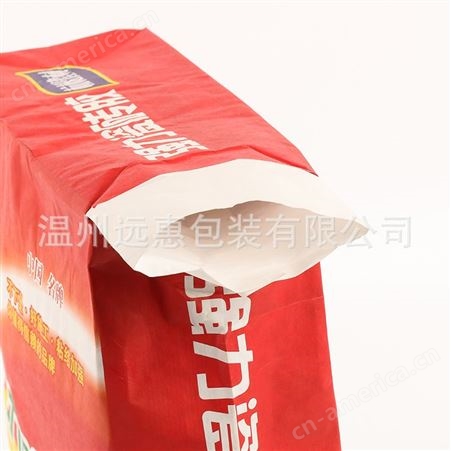 瓷砖胶包装袋 三纸一膜阀口袋 牛皮纸阀口袋产品可定制
