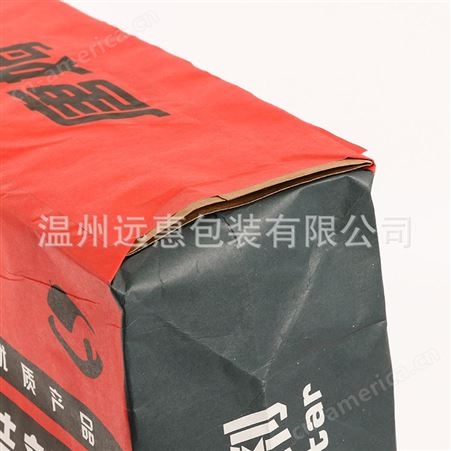 厂家定制瓷砖胶包装袋 生产瓷砖粘结剂袋子 瓷砖胶阀口袋 方形阀口袋批发
