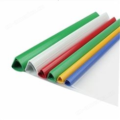 文具塑料抽杆条批发 文件夹拉杆边条Q杆夹拉杆条 长度颜色任意定制