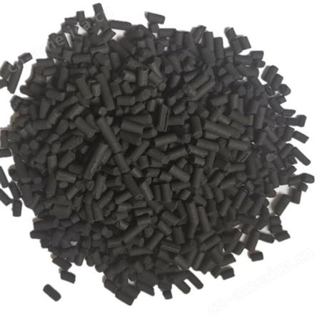 煤质柱状活性炭 工业用煤质柱状活性炭 合理的孔隙结构良好的吸附性能机械强度高易反复再生造价低