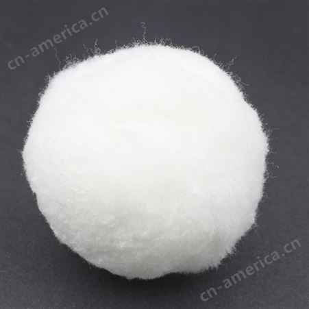 纤维球白色球状 污水净化 污水处理用纤维球环保填料