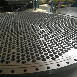 凯拓产品 数控管板钻孔不锈钢管板 压力容器管板 折流板加工定制