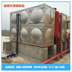 储水水箱 昌朋 大型储水不锈钢水箱 温州 厂家定做