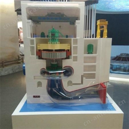 强联模型 混流式水轮发电机模型 混流式水轮发电机本体模型 水轮机调速原理演示板 水电站模型