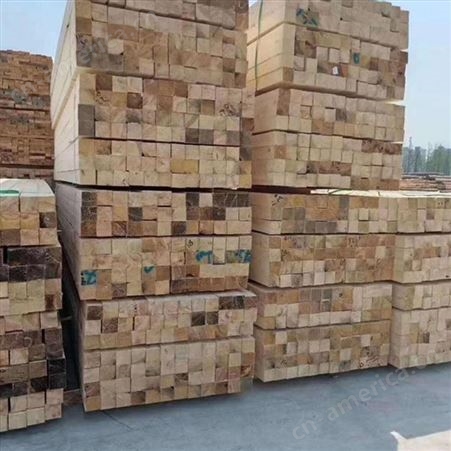呈果建筑木方加工 4x7工地用方木批发规格齐全厂家现货供应