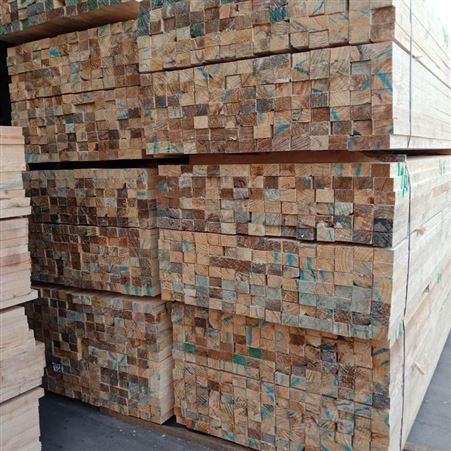 呈果木业 松木木方 现货供应建筑木方规格齐全 木方厂家直供