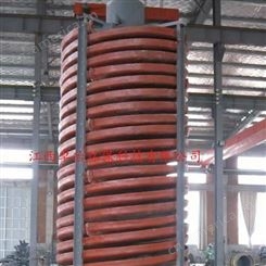 供应2米溜槽选矿设备 螺旋溜槽厂家 玻璃钢螺旋溜槽
