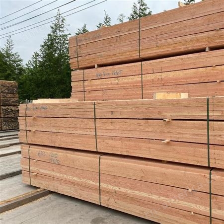 建筑用方木 呈果建筑方木批发 4x7白松工地木方厂家