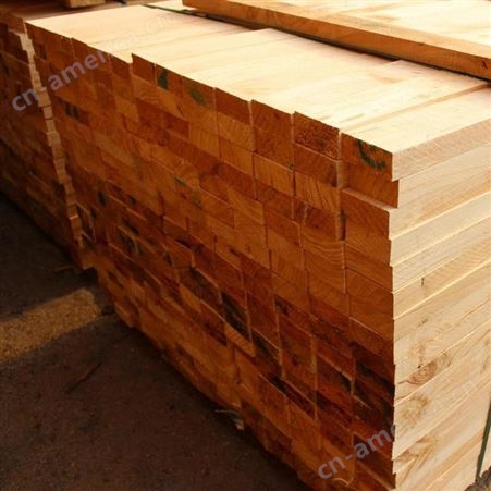 建筑木方厂家 长期供应40x40花旗松木方呈果