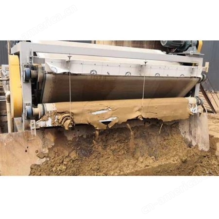 带式压滤机 尾矿洗砂建筑打桩洗沙场污泥脱水设备 泥浆污水处理机