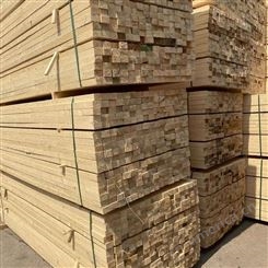 工地木方厂家批发 10*10白松建筑工地木方平价销售 呈果木业