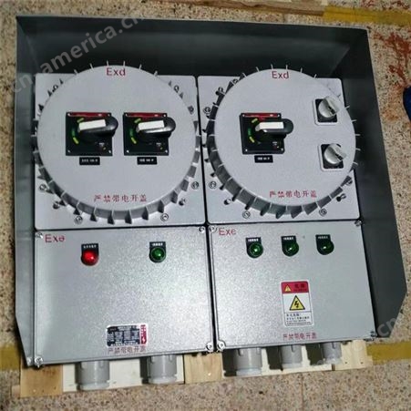 污水处理厂防爆配电箱BXMD-6回路防爆照明动力配电箱