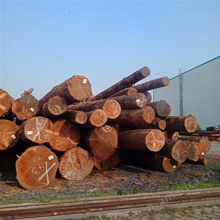 白松木方 白松建筑木方价格 8.5X8.5X3米4米可送货 呈果木业