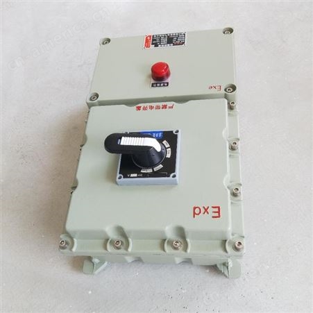 BDZ52-40A粉尘塑壳防爆断路器-隔爆型开关箱IIBT4/IP65