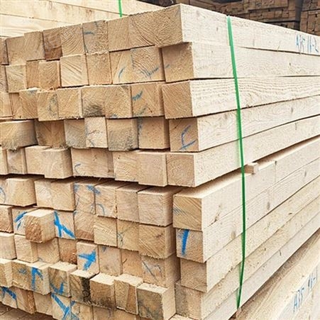 呈果建筑木方批发厂家辐射松木方加工定制质优价廉