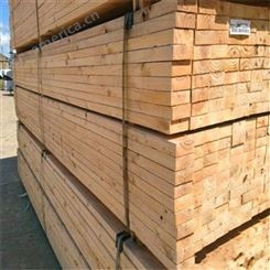 建筑模板方木 呈果 4米辐射松建筑模板方木厂家批发直销