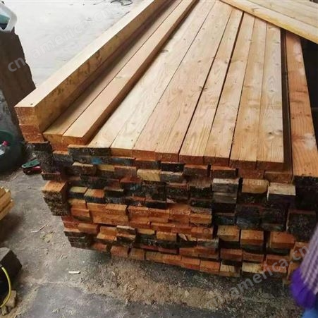 呈果木业工程建筑木方 铁杉松木方4x7木方加现货供应