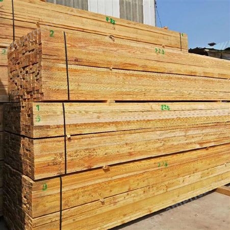 花旗松建筑木方厂家自产自销-各种类型木方-可定制