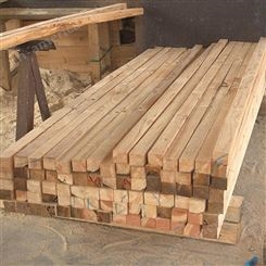 樟子松建筑方木 木材加工厂 10x10建筑用木方批发