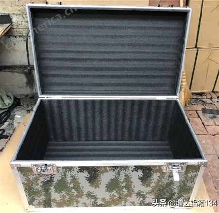 摄影器材铝合金箱 铝合金包装箱 防爆毯箱