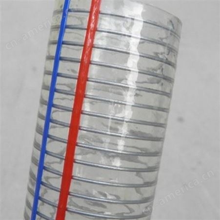 耐高温PVC透明塑料管 耐高温防静电吸料管厂家批发