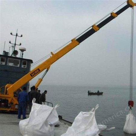 江苏和润 码头港口吊 固定式起重机 定做船用起重机 小型船吊 厂家批发
