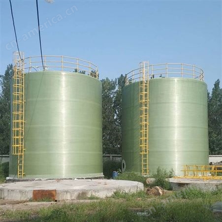 玻璃钢贮酸罐 污水池罐 工业盐酸罐 联益 现货可定制