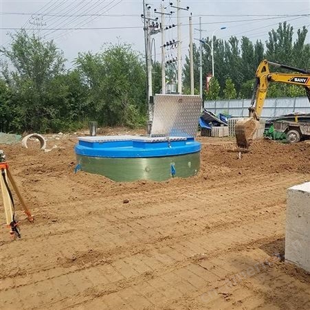 污水提升泵站 玻璃钢一体化泵站 联益供应 全自动预制泵站