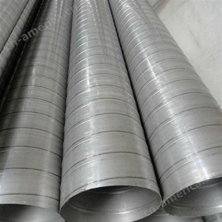 德州启源专业生产镀锌板材螺旋风管生产厂家 镀锌板风管 ABS风管