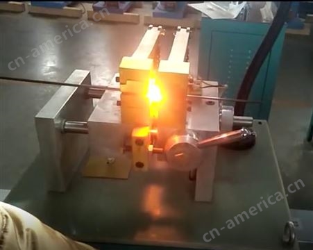 铜丝对焊机 铜线对焊机厂家 微电脑数控脚踏移动式电阻对焊机