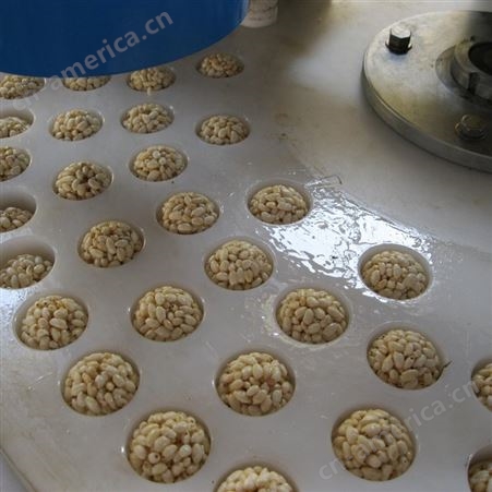 米老头式产品麦通自动成型机 米花糖成套设备 米花糖生产线 球形祭品成型机供应