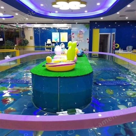 婴儿游泳馆加盟设备厂家儿童游泳池环流钢化玻璃方泳池