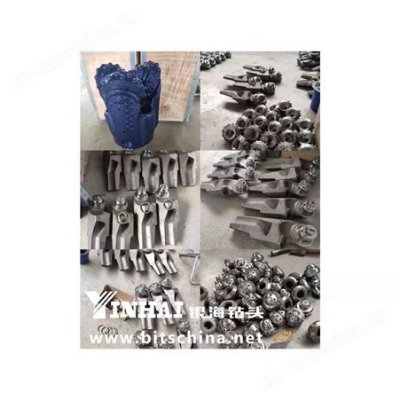 银海钻头供应各种齿形三牙轮钻头YHJ6 1/2-527G