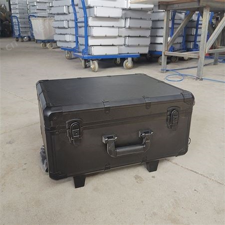 铝合金工具箱 减震棉设计拉杆箱  工具仪器拉杆箱 手提铝箱