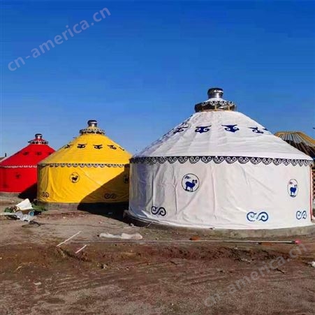 济南蒙古包直营厂家 金牛帆布 木门蒙古包多年生产企业