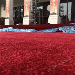 供应阳江红地毯 展览地毯销售 条纹地毯