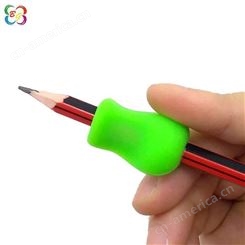 硅胶握笔器儿童写字矫正器铅笔博高硅胶笔套支持定做