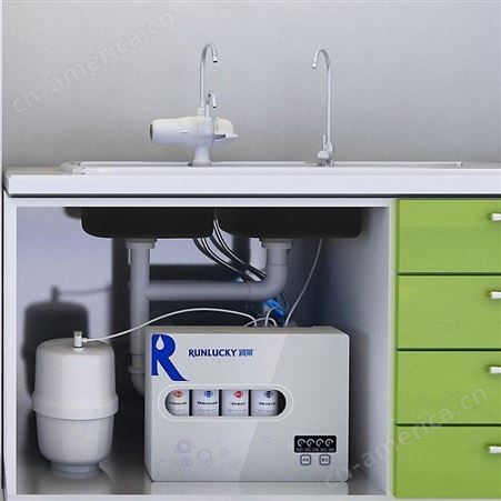 润莱净水器家用直饮 厨房自来水净化过滤器ro反渗透纯水机RL-C02