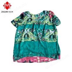 广州扎古米 二手服装外贸整柜出口旧衣服二手批发市场衬衫二手女上衣