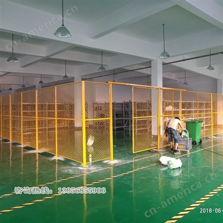 车间隔离网仓库铁丝拦护栏网围栏厂区设备防护网铁丝网