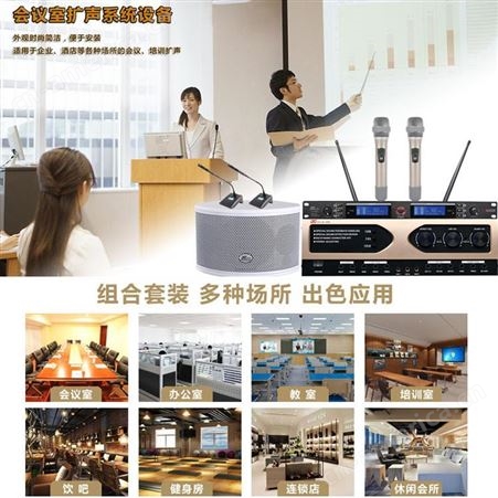 帝琪话筒主机设备会议扩声系统设计方案数字无线会议主机QI-3888