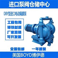 DBY进口电动隔膜泵 美国BOYD博伊德