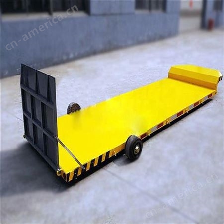 迈腾生产 7m挖机运输拖车 平板运输车 加后尾板