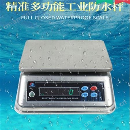浦春电子称防水电子秤3kg/0.2g工业级防震防潮小型台秤天平秤