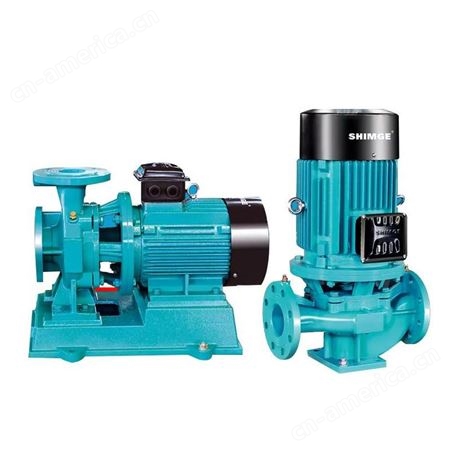 离心单级单吸泵 新界SL32-160A立式1.1kw建筑给水增压泵