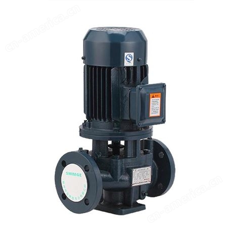 新界立式管道泵SGL40-125A单级单吸空气能锅炉热水供暖循环泵