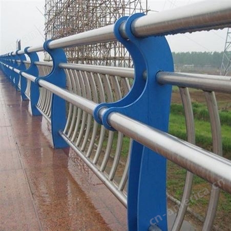 广东桥梁护栏 304不锈钢复合管桥梁护栏 河道景观桥梁护栏