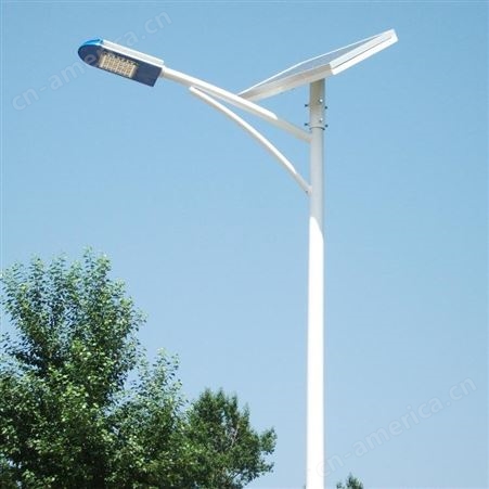 太阳能001太阳能路灯灯杆市政亮化 路灯厂家6m太阳能路灯 A字臂 凯佳照明